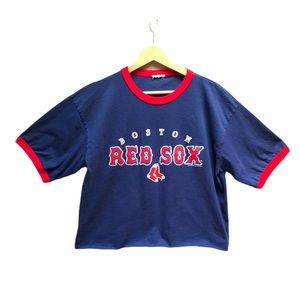 Boston Red Sox crop top